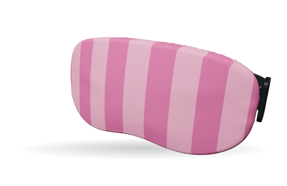 Print Aperitivo stripes · Pink aperitivo op een skibrilhoes