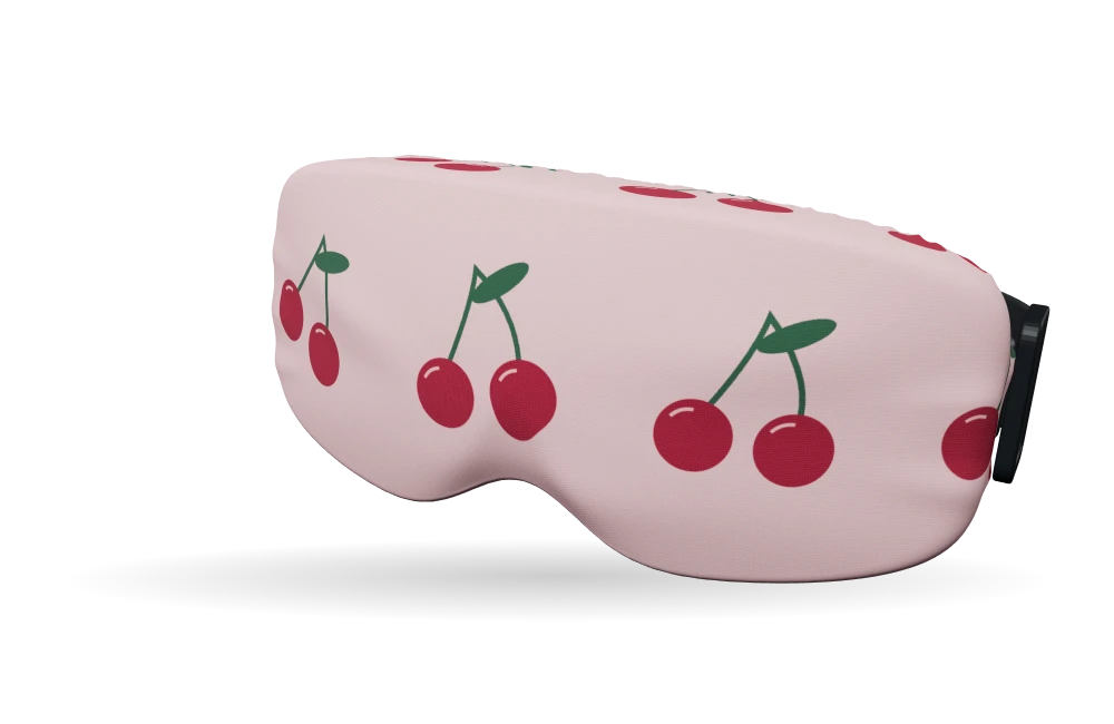 Print Cherry on top op een skibrilhoes