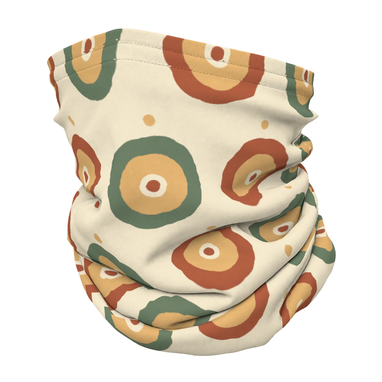 Après bloom · Cream & rust op een nekwarmer
