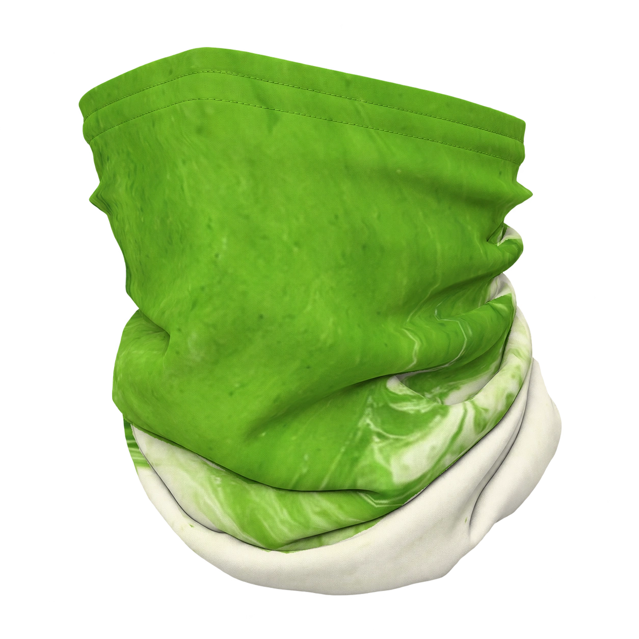 Matcha Latte op een nekwarmer