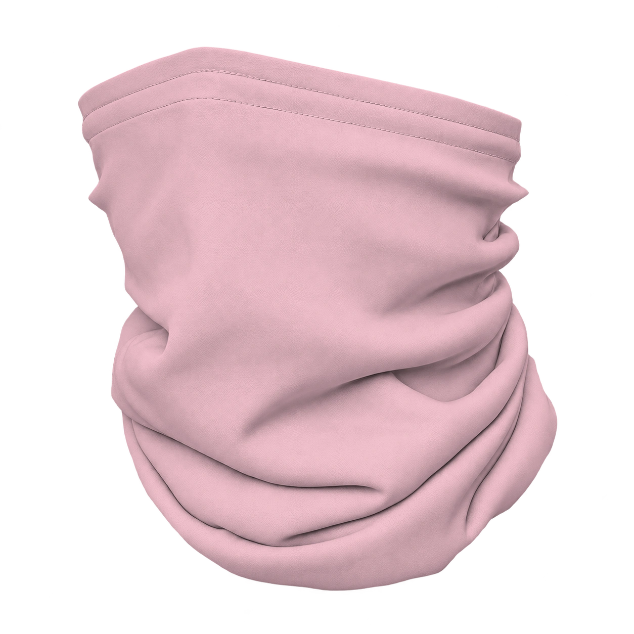 Effen roze · Blush op een nekwarmer