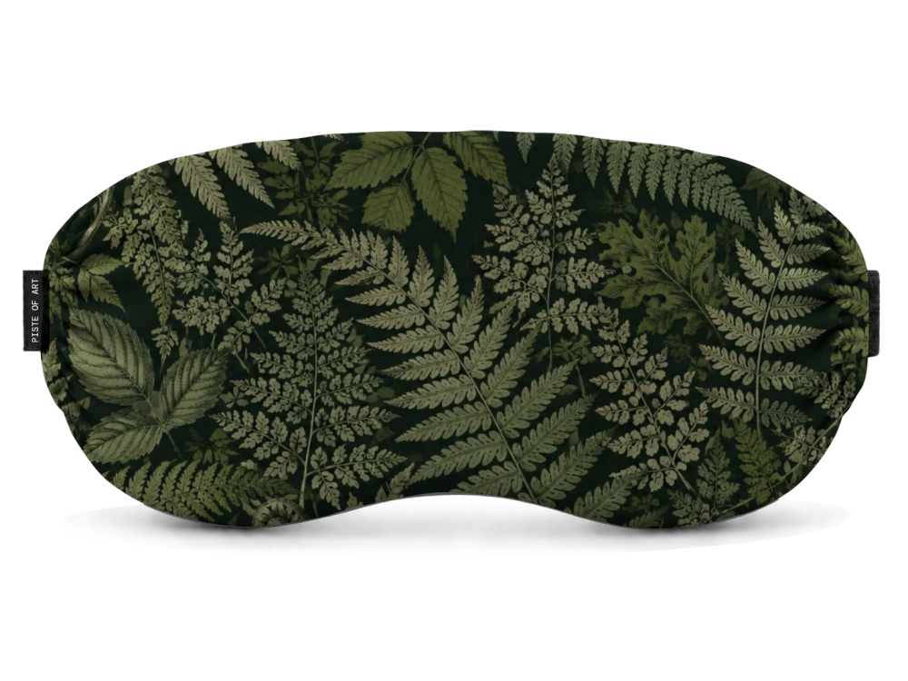 Print Fern shadow op een skibrilhoes