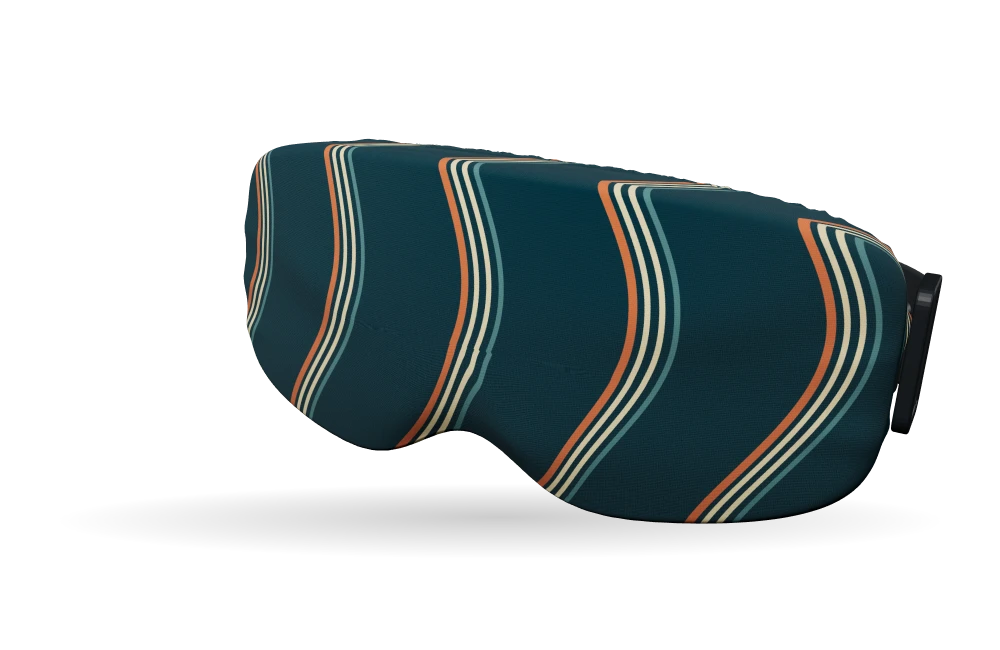 Skibrilhoes met retroprint