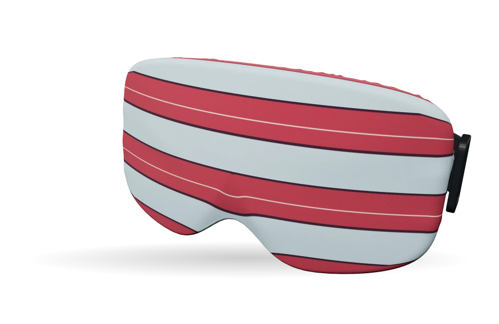 Varsity wide · Cherry ice op de skibrilhoes