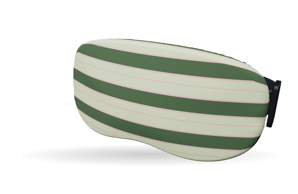 Print Weekend stripes · Garden club op een skibrilhoes
