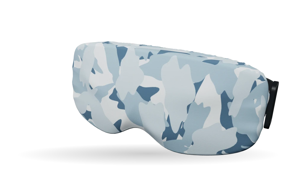 Ice cover op de skibrilhoes