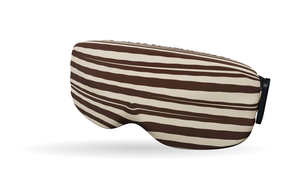 Print Zebra instinct · Cocoa op een skibrilhoes